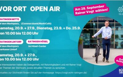 Rainer Vogt vor Ort – im Gespräch mit Ihnen